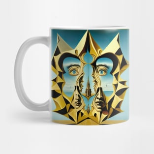 [AI Art] Symmetry, inspired by the works of Salvador Dali Mug